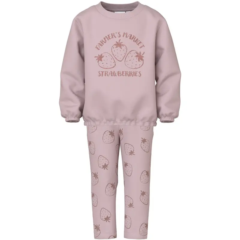 Name It Burnished Lilac Nmfviluba Ls Nreg Sweat Set Unb 1
