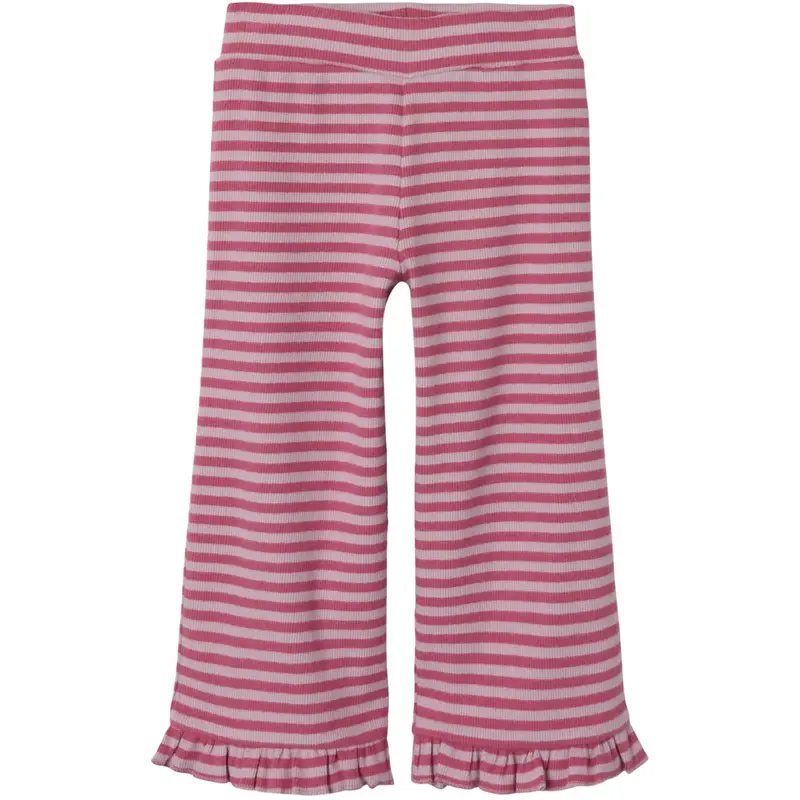 Name It Burnished Lilac Rapture Rose Nmfluna Wide Pants 1