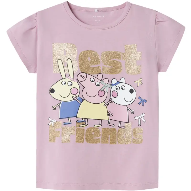 Name It Cameo Pink Amanda Peppa Pig T-Shirt 1