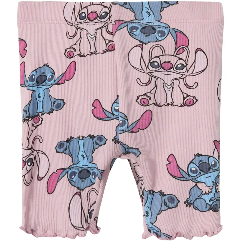 Name It Cameo Pink Asbina Stitch Shorts 1