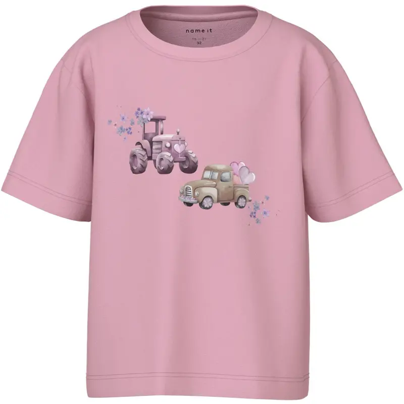 Name It Cameo Pink Helga Regular T-Shirt 1