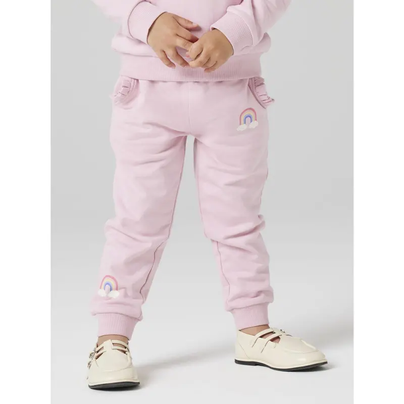 Name It Cameo Pink Nmflina Pants Swe Bru 4