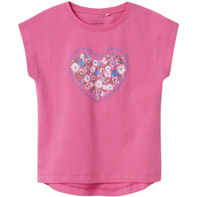 Name It Carmine Rose Heart Vigea Capsl T-Shirt 1