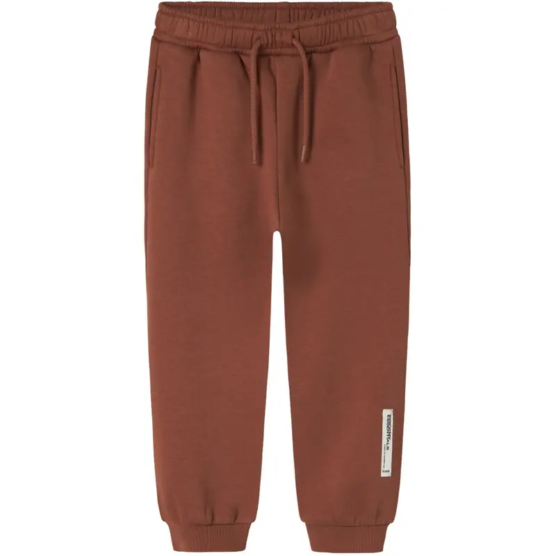 Name It Carob Brown Nmmokian Nreg Swe Pants Bru Bf 1