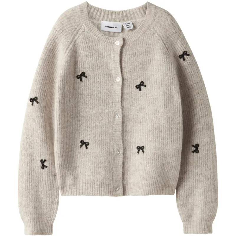 Name It Cement Nkfrifey Ls Knit Card 1
