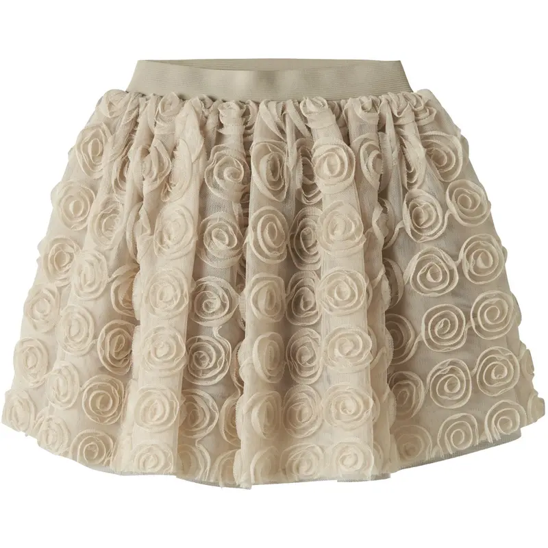 Name It Cement Nmfsykia Tulle Skirt 1