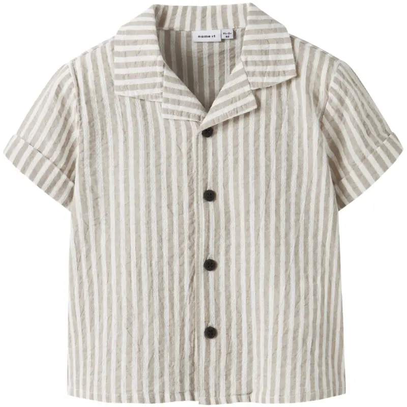 Name It Chateau Gray Cloud Dancer Nmmfedenis Ss Shirt 1