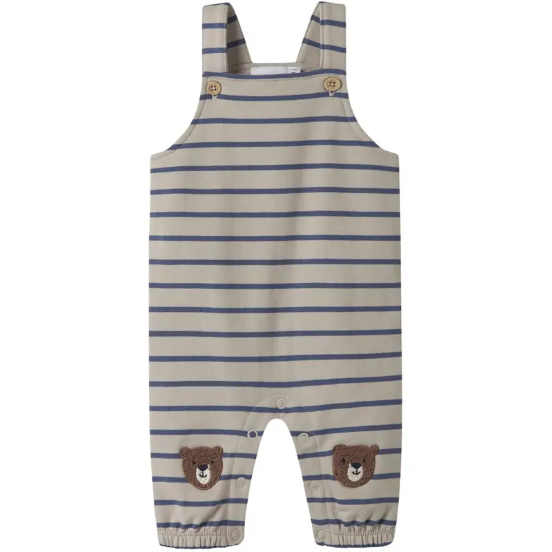 Name It Chateau Gray Nbmdaddel Sweat Overall Unb 1