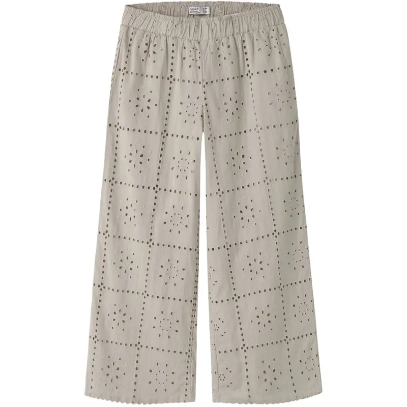 Name It Chateau Gray Nkfhiba Wide Pants 1