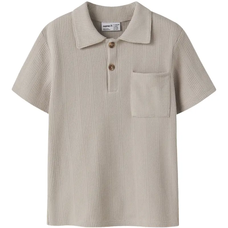 Name It Chateau Gray Nkmhaksi Ss Nreg Polo 1