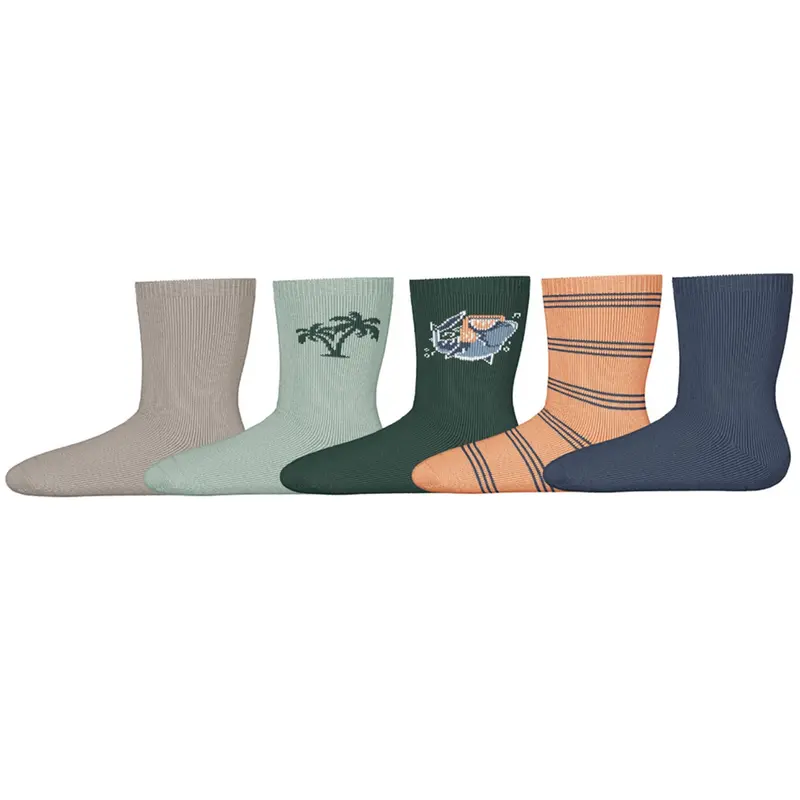 Name It Chateau Gray Nmmvagn 5P Socks 1