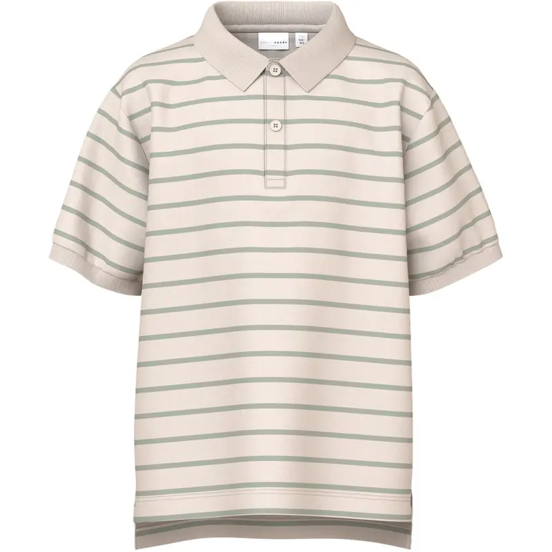 Name It Chateau Gray Shadow Nkmvolo Ss Nreg Polo 1
