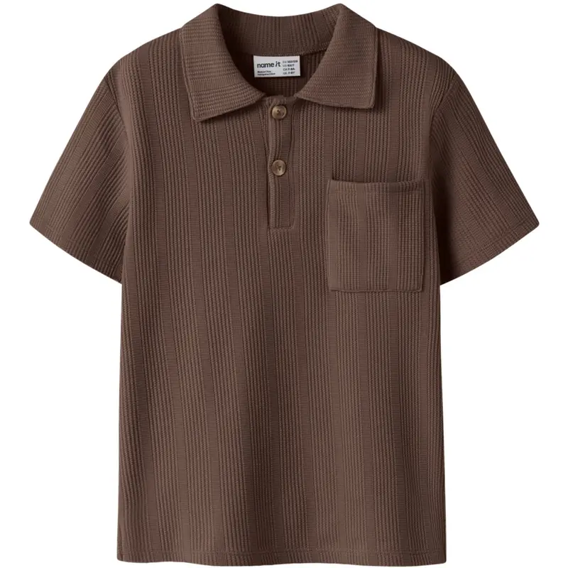 Name It Chestnut Nkmhaksi Ss Nreg Polo 1
