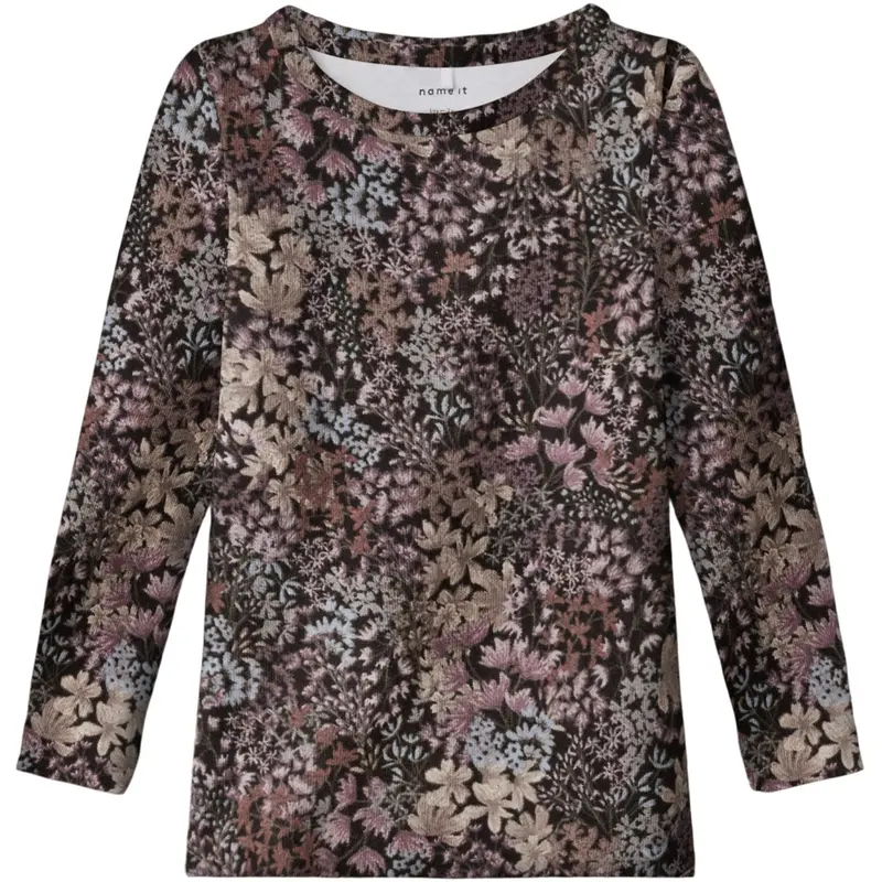 Name It Chocolate Brown Nmfresa Xsl Ls Top 1