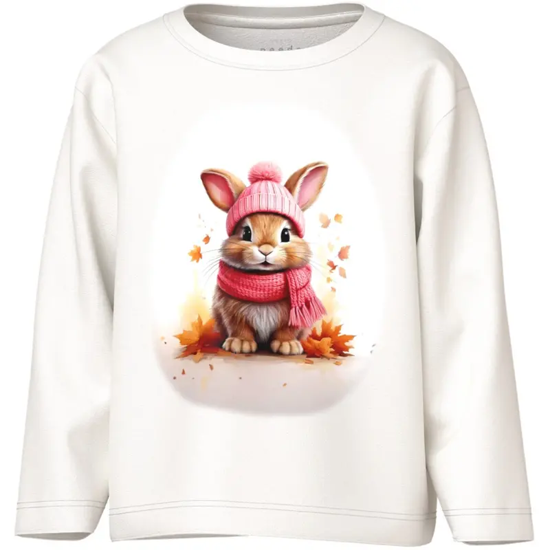 Name It Cloud Dancer Autumn Bunny Nmfvotea Ls Nreg Top 1