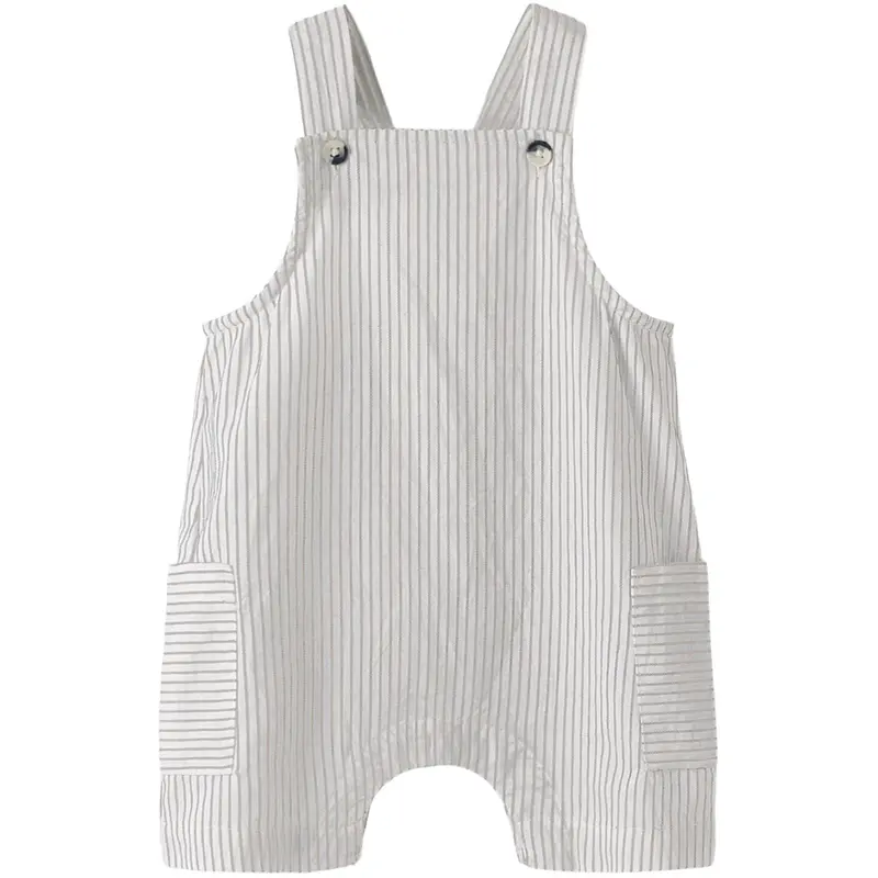 Name It Cloud Dancer Chateau Gray Nbmfar Shorts Overall 1