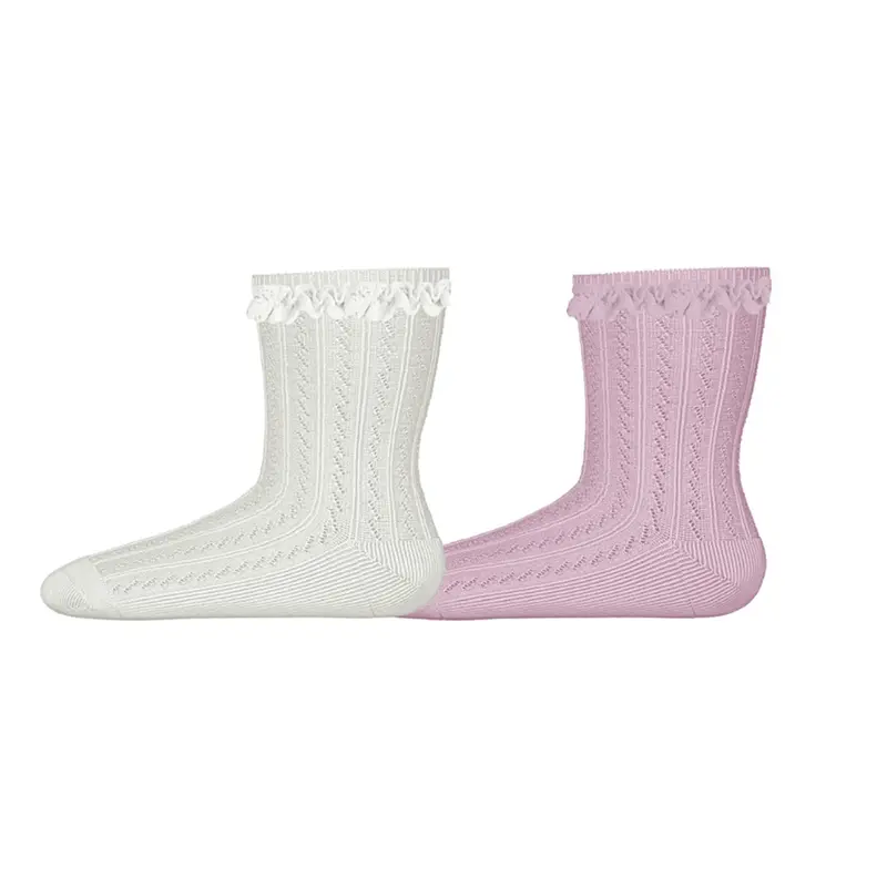 Name It Cloud Dancer Cradle Pink Nmfhermine 2P Socks 1