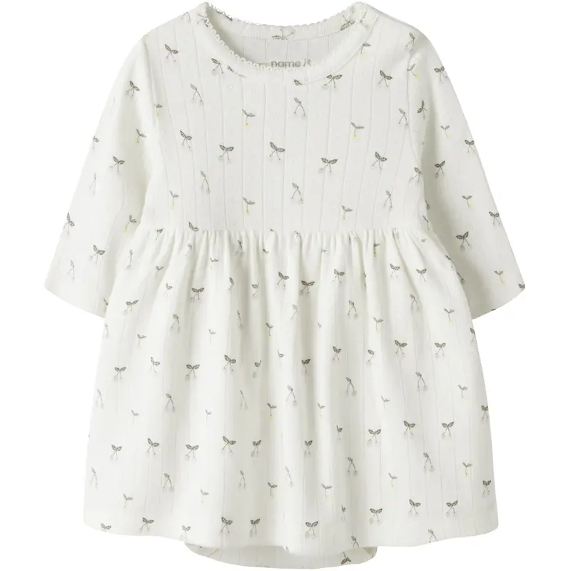 Name It Cloud Dancer Nbfficherry Ls Bodydress 1