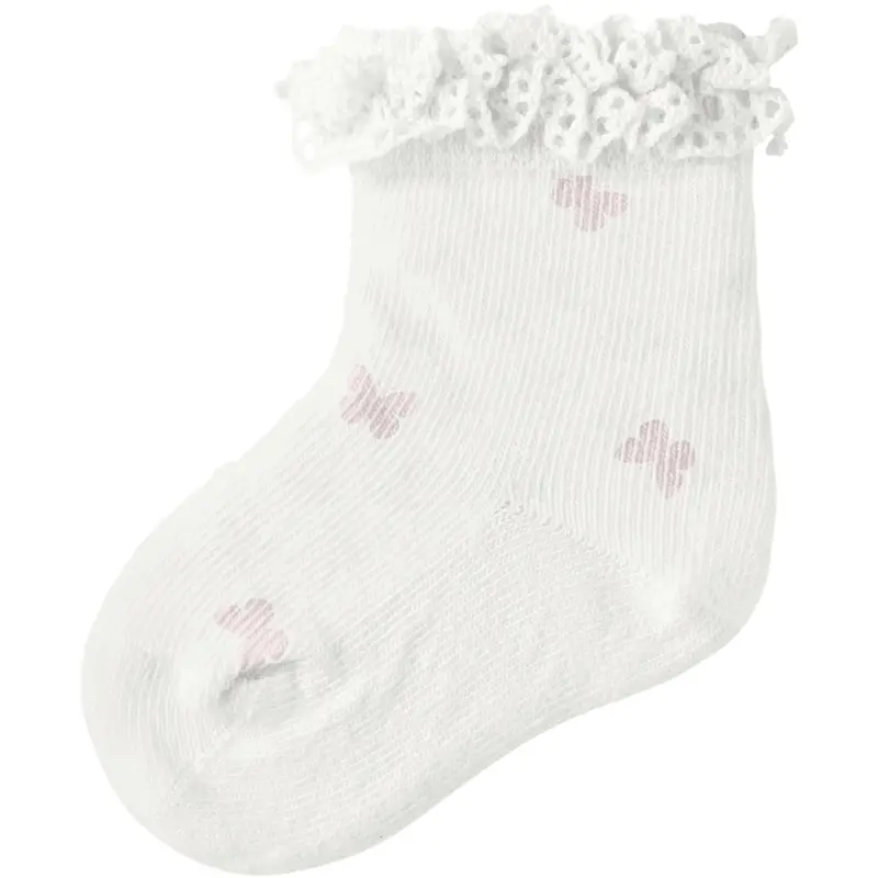 Name It Cloud Dancer Nbffutterfly Socks 1