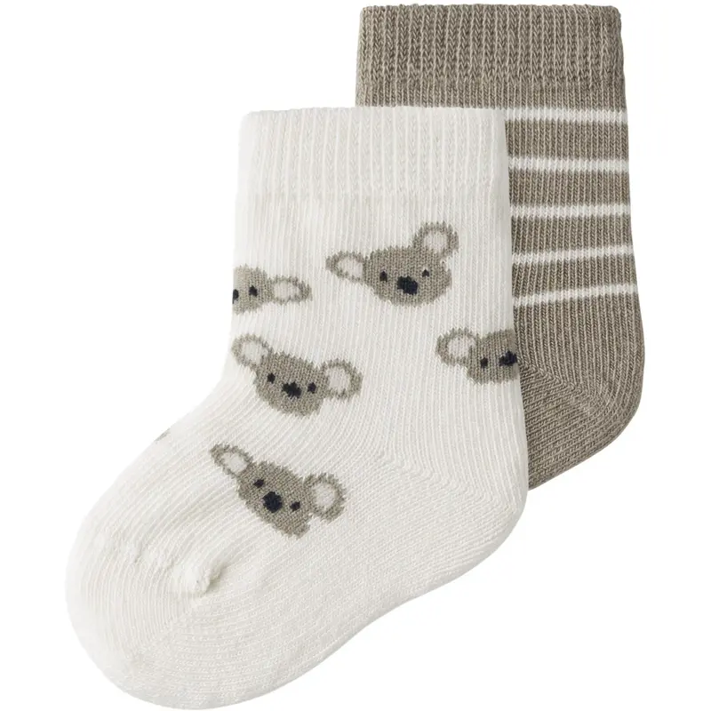 Name It Cloud Dancer Nbmbuster 2P Socks 1