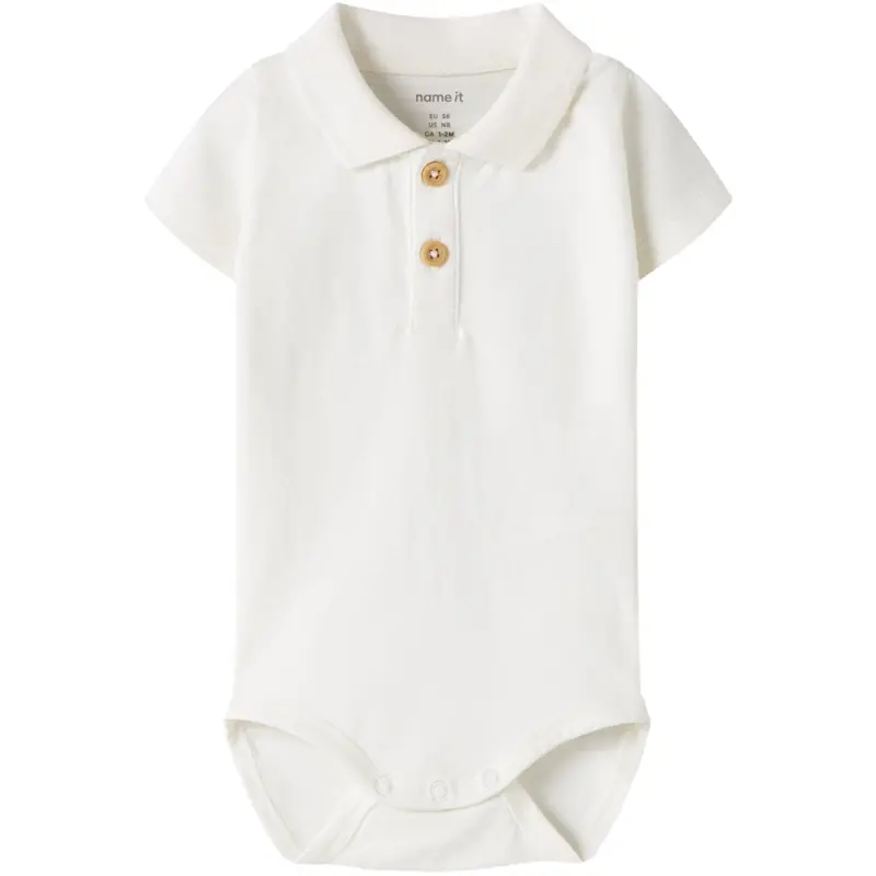 Name It Cloud Dancer Nbmhofman Ss Polo Body 1