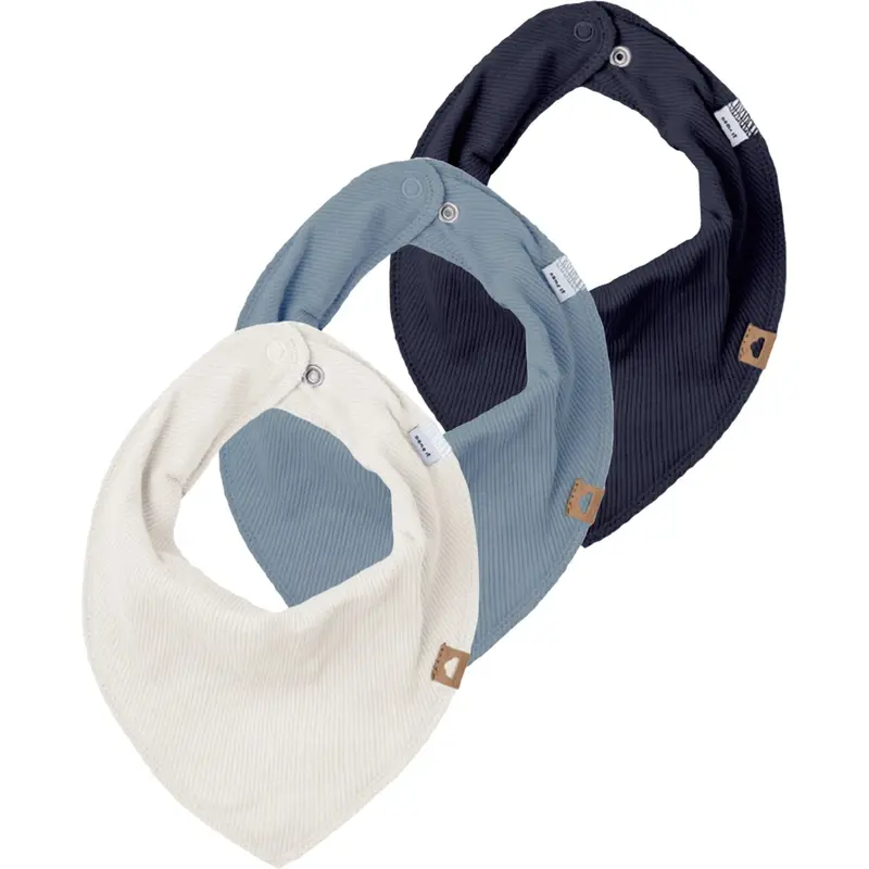 Name It Cloud Dancer Nbmyasimkillo 3P Scarf Bib Rib 1