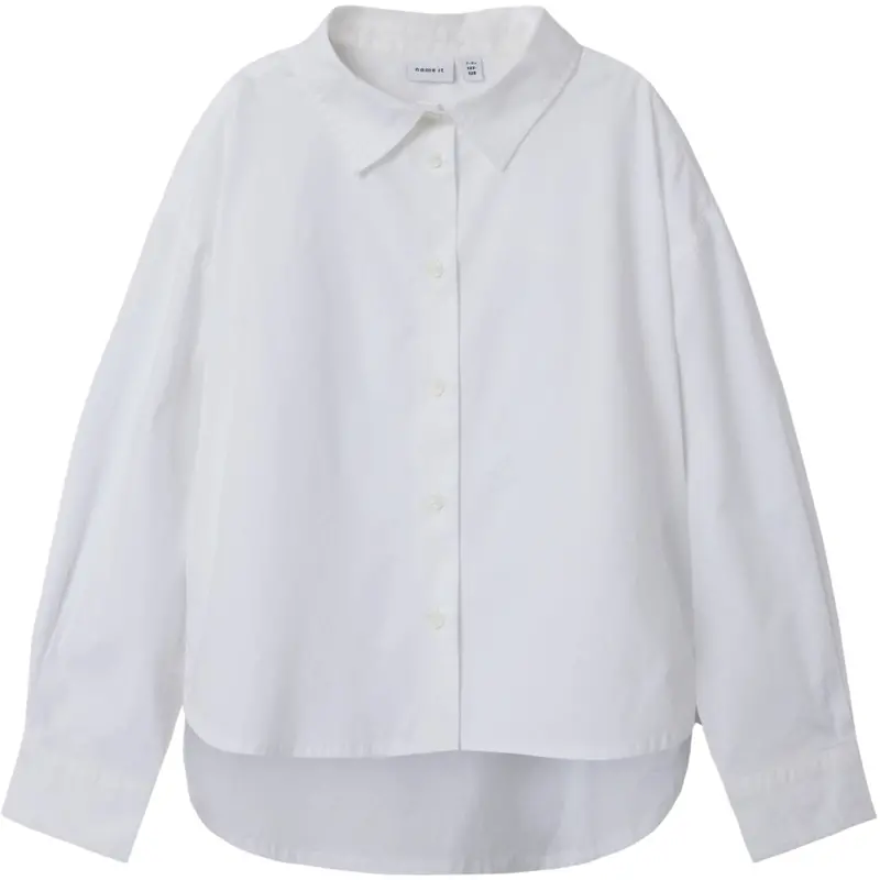 Name It Cloud Dancer Nkfniara Ls Rlx Shirt 1