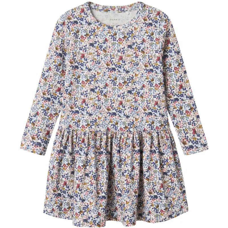 Name It Cloud Dancer Nmfkyla Ls Dress 1