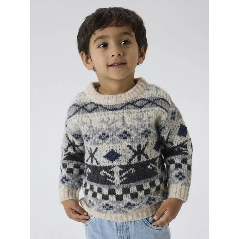 Name It Cloud Dancer Nmmoddur Ls Knit 3