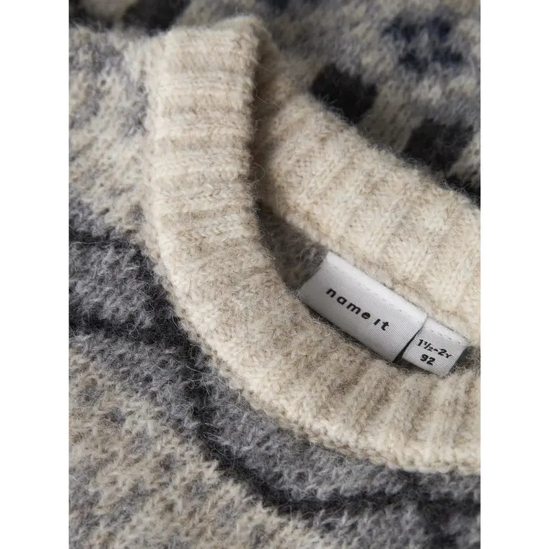 Name It Cloud Dancer Nmmoddur Ls Knit 4