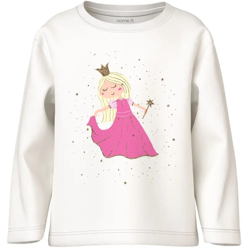 Name It Cloud Dancer Princess Nmfveen Ls Nreg Top 1