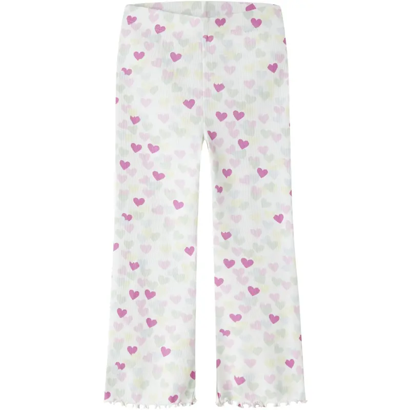 Name It Cloud Dancer Random Hearts Nmfvemia Pants 1
