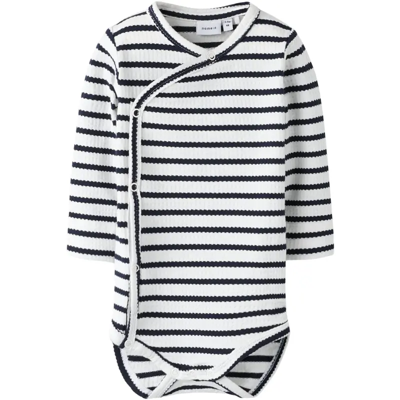 Name It Cloud Dancer Sky Captain Nbfkattie Ls Wrap Body 1
