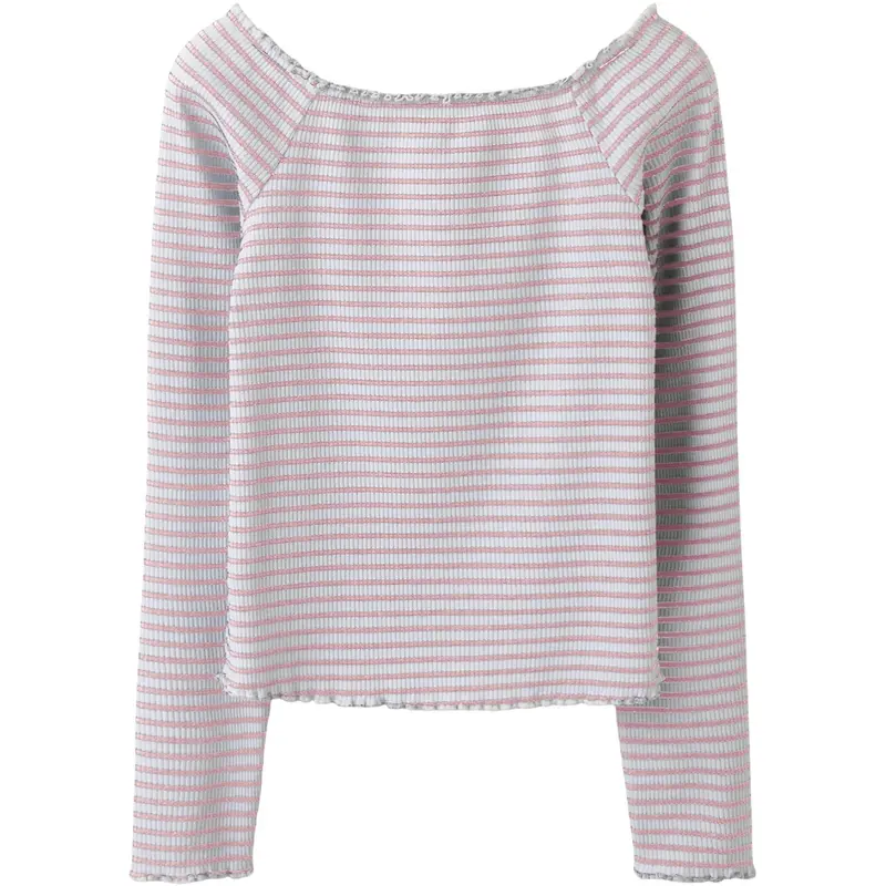 Name It Cradle Pink Bright White Nkfforta Ls Slim Top 1