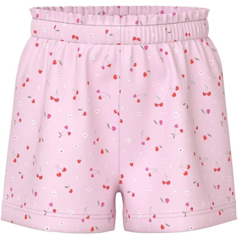 Name It Cradle Pink Heart Cherries Nmfvilinse Shorts 1