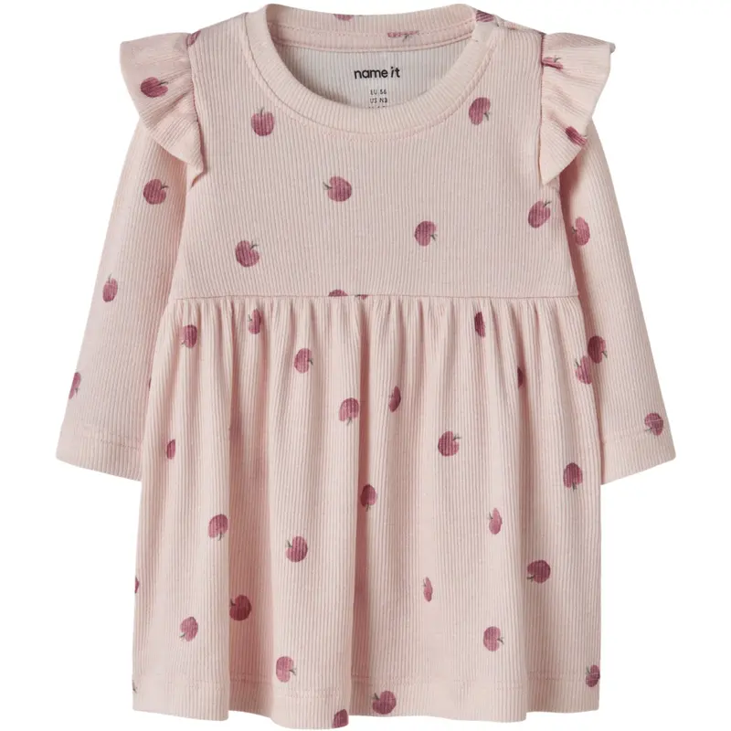 Name It Cradle Pink Nbffoapple Ls Dress 1