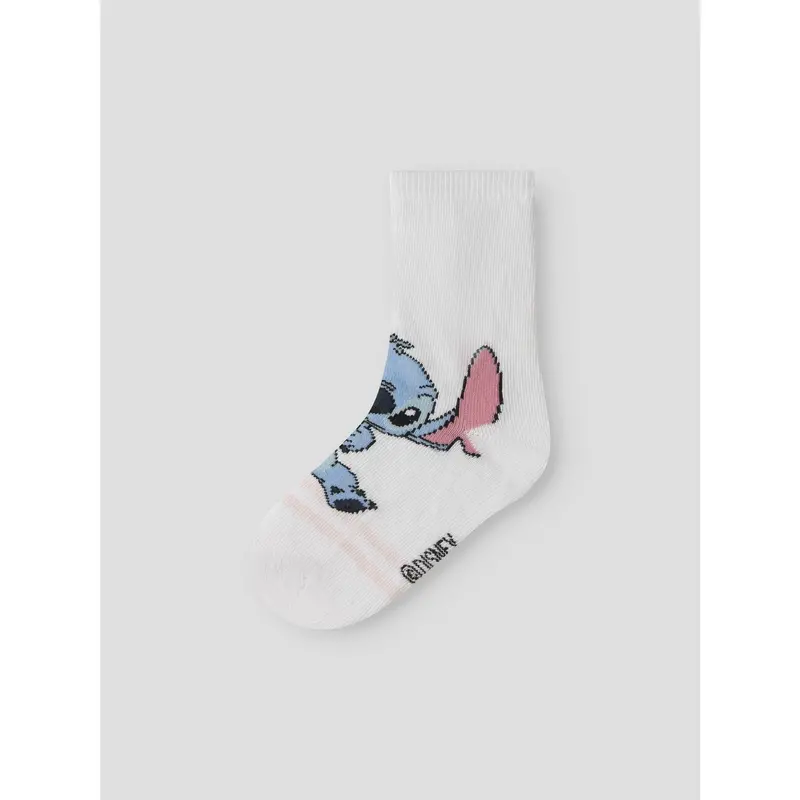 Name It Cradle Pink Nmfandi Stitch 3P Socks Wdi 2