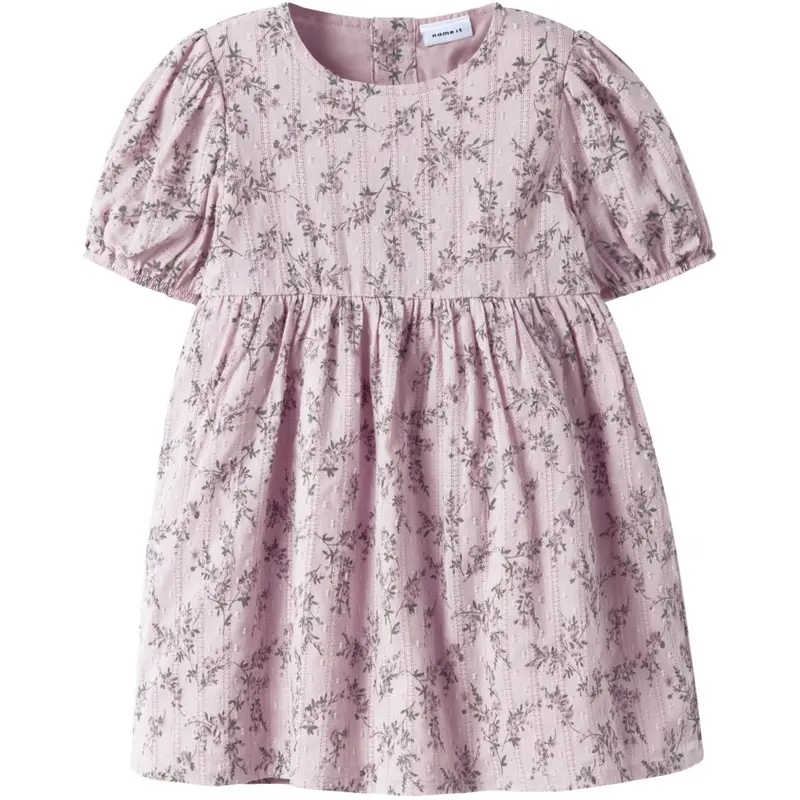 Name It Cradle Pink Nmffriting Ss Dress 1