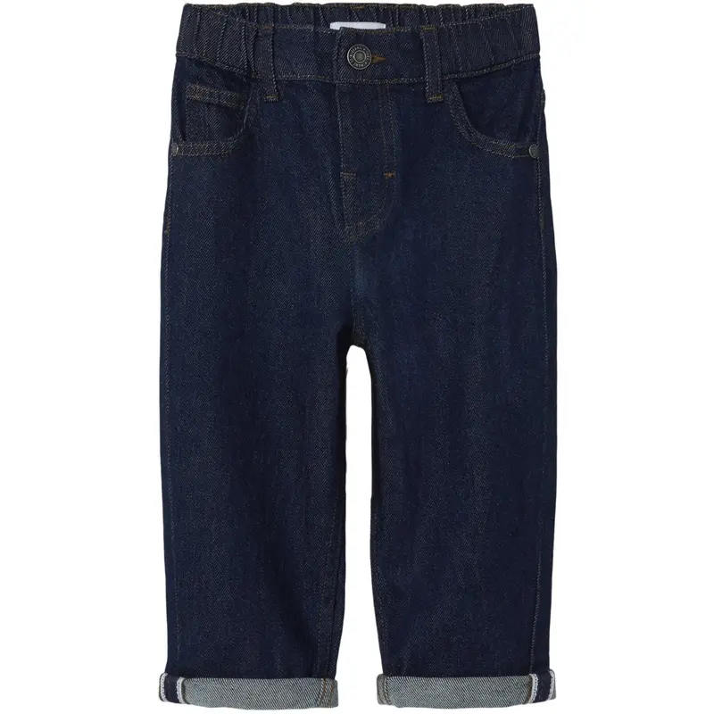 Name It Dark Blue Denim Unwashed Nmmben Tapered Jeans 2140-Rm J 1