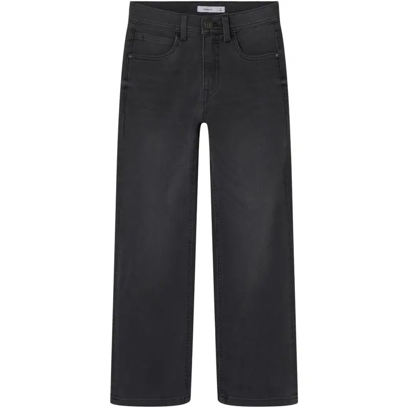 Name It Dark Grey Denim Nkmryan Straight Jeans 8808-Dt Tb 1