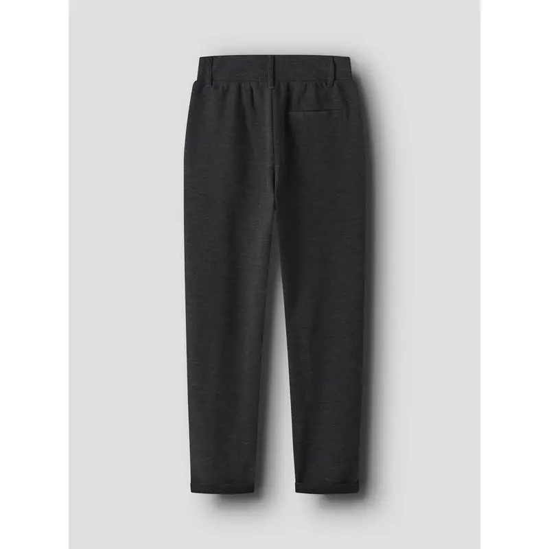 Name It Dark Grey Melange Nkmrobino Sweat Chino Pants Unb 4