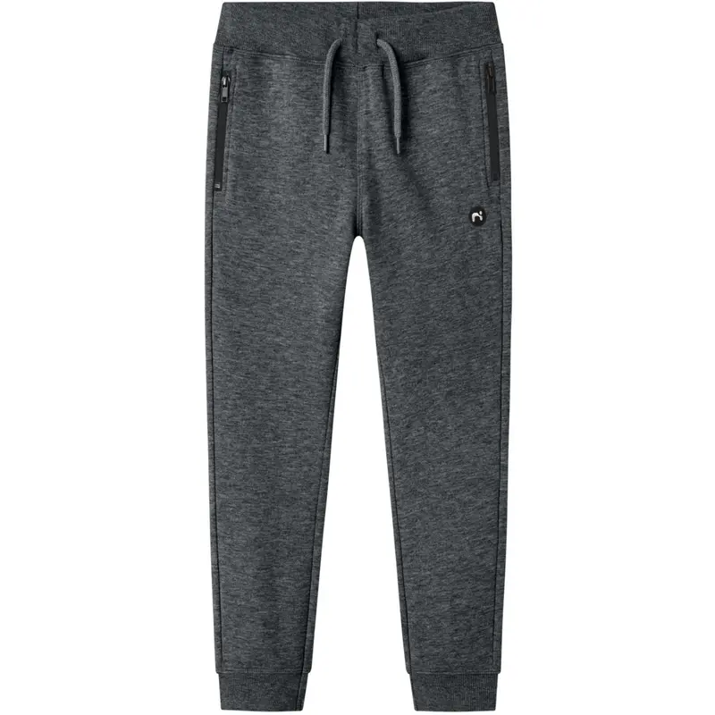 Name It Dark Grey Melange Nkmvimo Swe Pants Bru Noos 1