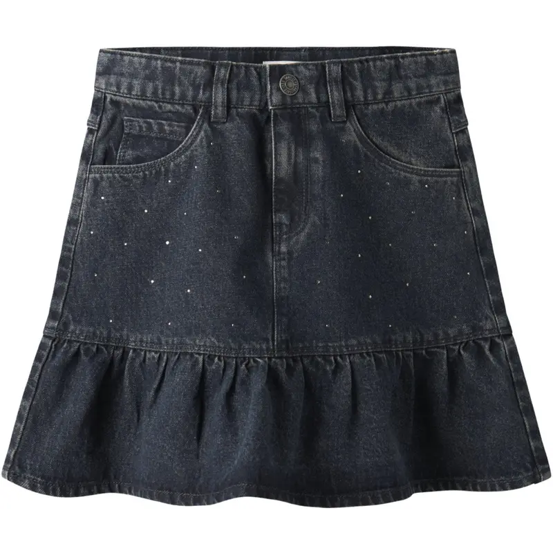 Name It Dark Midnight Denim Nkfthea Rhine Dnm Skirt 2424-Im S 1