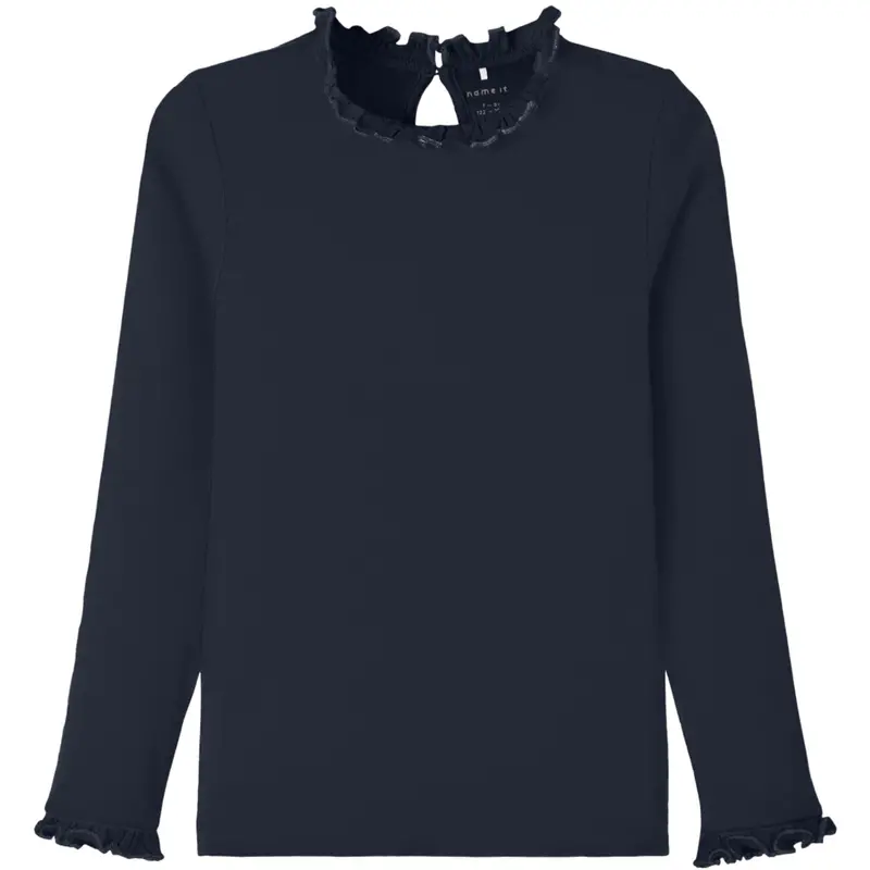Name It Dark Sapphire Nmfprakula Ls Slim Top 1
