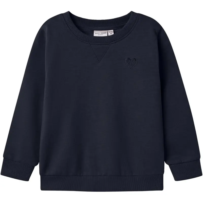 Name It Dark Sapphire Nmfvima Ls Sweat Bru Noos 1