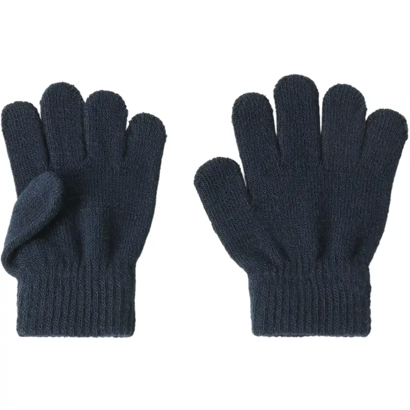 Name It Dark Sapphire Nmnmagic Knit Gloves 1