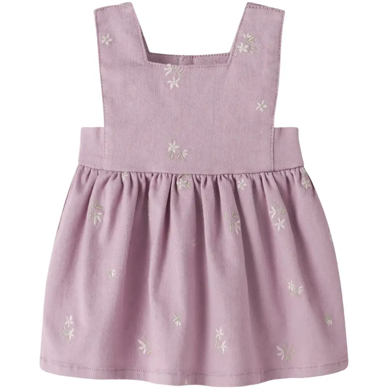 Name It Dawn Pink Flower Emb Nbfscarlet Twi Skirtall 5014-Yf 1
