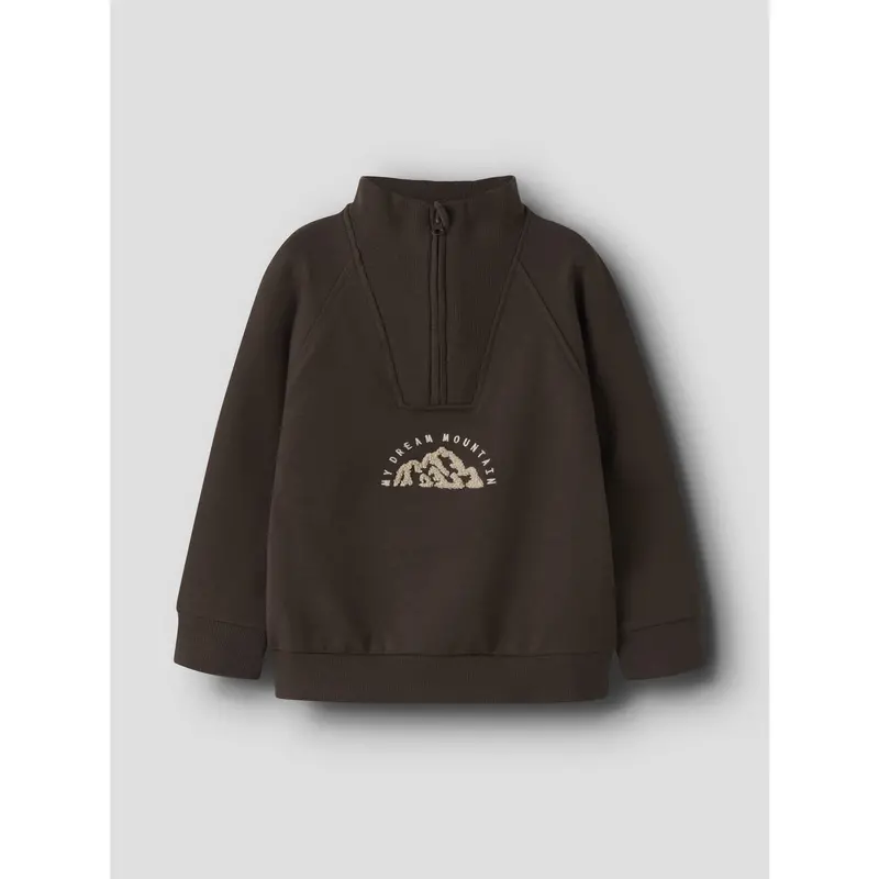 Name It Delicioso Nmmobie Ls Nreg Sweat Bru 3