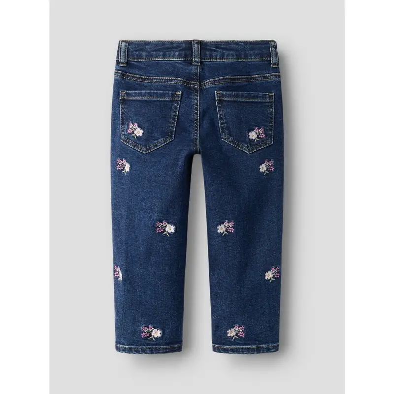 Name It Denim Blue Emb Nmfbella Mom Emb Jeans 1224-Fr Noos 3