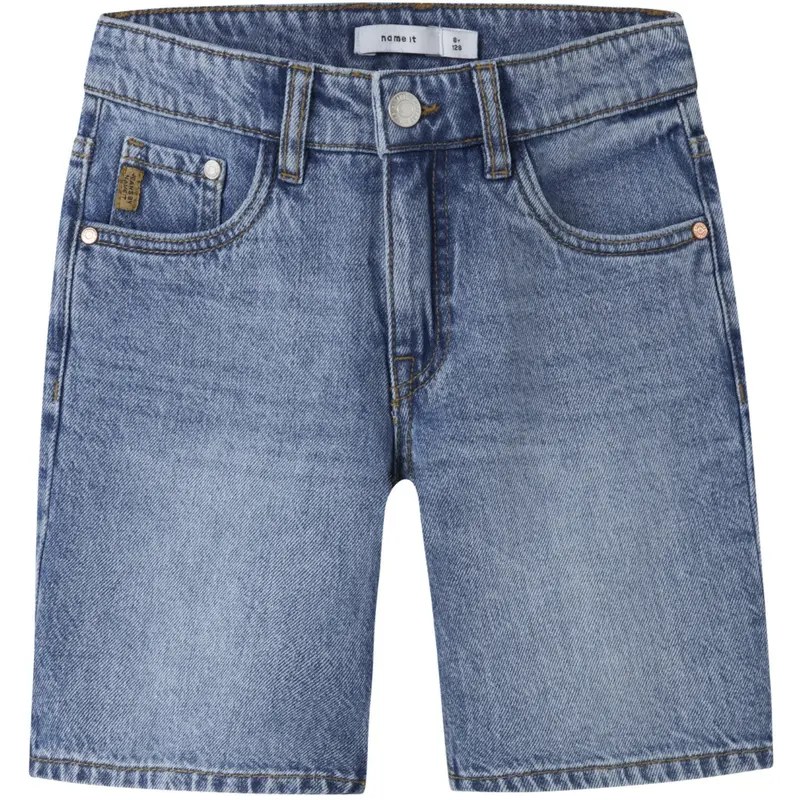 Name It Denim Blue Nkmryan Reg L Dnm Shorts 6750-Dm Noos 1